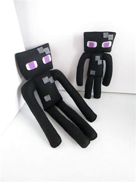 Enderman Plush Inspired by Minecraft Unofficial | Etsy | Felt plushie ...