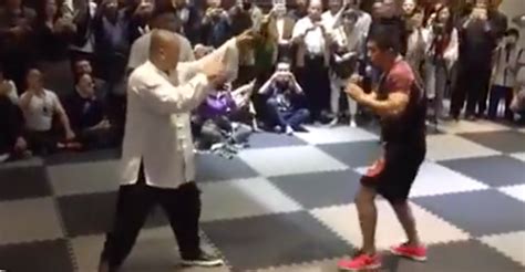 VIDEO | Chinese MMA coach vs. Tai Chi master fight ends in seconds ...