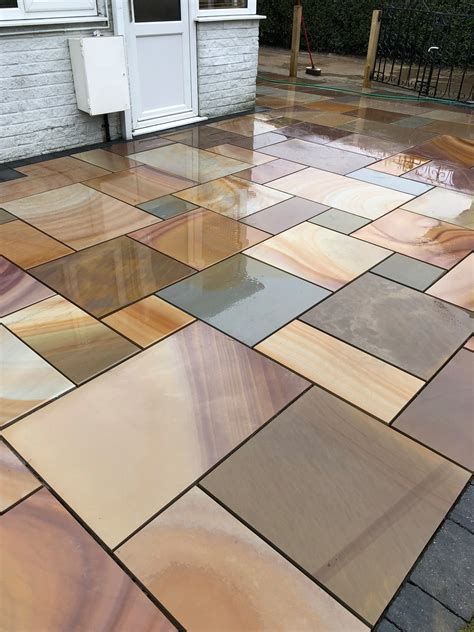 Buff Sawn Sandstone Paving - Royale Stones