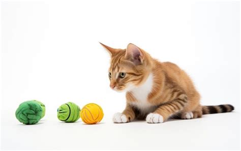 Premium Photo | A Catnip Toys For Cats Isolated on White Background