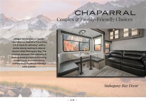 2021 Coachmen Chaparral Brochure | Download RV brochures ...