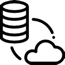 Data storage Detailed Rounded Lineal icon