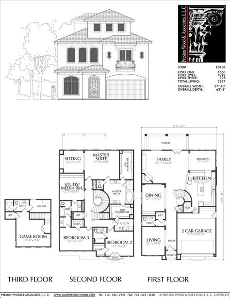 2 Story House Plans, Home Blueprint Online, Unique Housing Floor Plan | House blueprints, Two ...