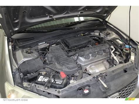 2004 Honda Civic EX Coupe 1.7L SOHC 16V VTEC 4 Cylinder Engine Photo ...