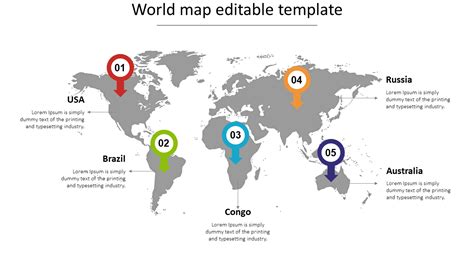 Free Powerpoint Map Templates