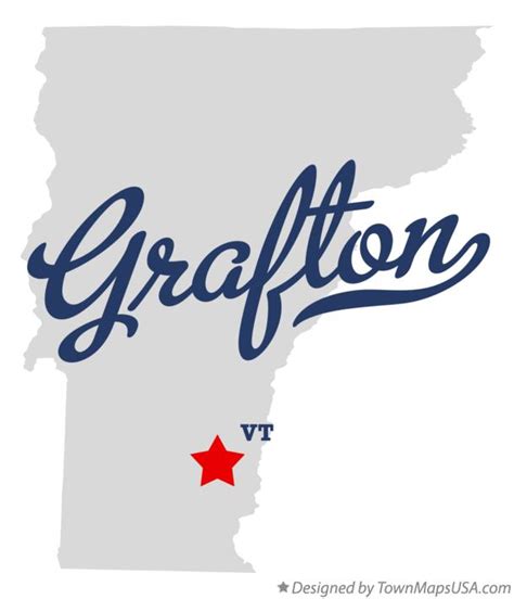 Map of Grafton, VT, Vermont