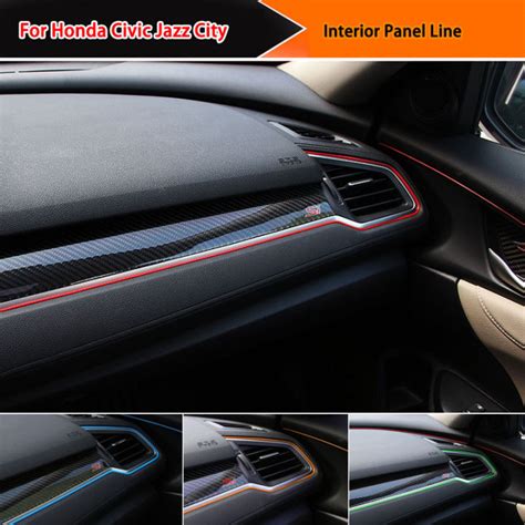 Honda Civic FE FC FK /Jazz /City/Accord/HR-V/CR-V Interior Panel Line Auto Interior Decoration ...