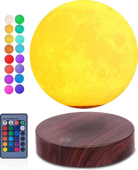 VGAzer Levitating Moon Lamp with 16 Colors (16 Colors) – BigaMart