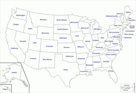 Usa Labeled Map My Blog Printable United States Maps Outline And For | Printable Usa Map ...