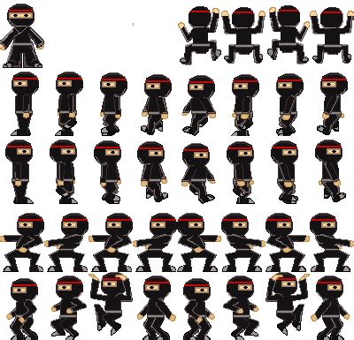 Ninja Sprite Sheet | OpenGameArt.org