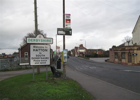 Welcome to the village - Hatton,... © Martin Richard Phelan :: Geograph ...