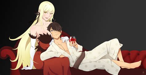 Aramey . - Monogatari Series - Kiss-shot and Araragi