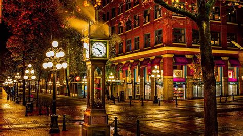 Vancouver - Gastown - The Steam Clock, Vancouver, Gastown, The Steam ...