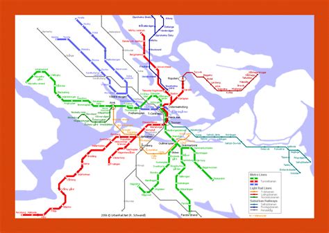 Metro map of Stockholm city | Maps of Stockholm | Maps of Sweden | Maps ...