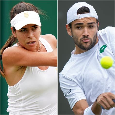 Wimbledon: Matteo Berrettini less stressed playing than watching partner Ajla Tomljanovic | The ...