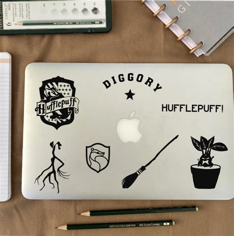 Harry Potter Decal Stickers Harry Potter Laptop Stickers - Etsy