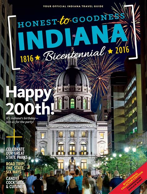 Indiana Travel Guide - 2016 Bicentennial Edition by Propeller Marketing ...