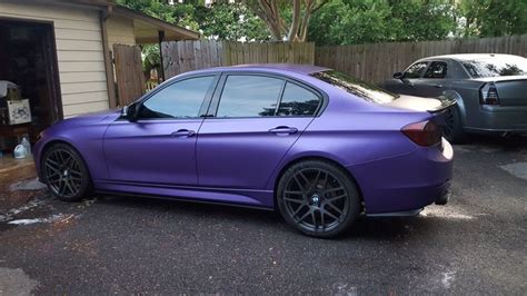 Matte metallic purple ghost, vinyl wrap from vivid | Bmw, S car, Bmw car