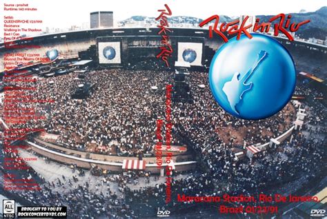 Rock In Rio 1991-01-23 Maracana Stadion, Rio De Janeiro, Brazil DVD | Rock Concert DVD's