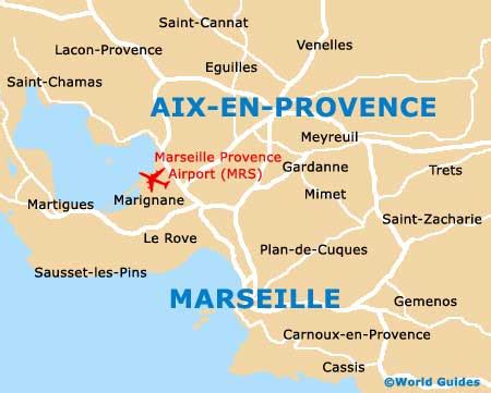 Map of Marseille Provence Airport (MRS): Orientation and Maps for MRS ...