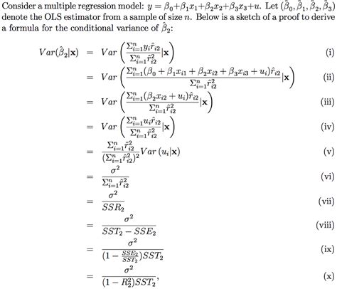 Econometrics, multiple regression model | Chegg.com