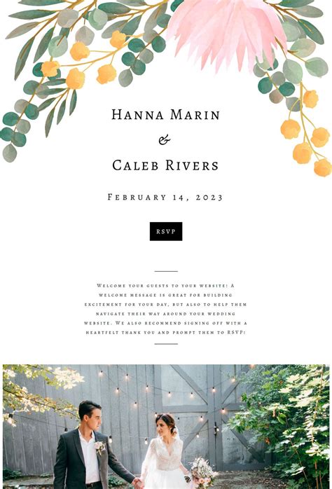 41+ Beautiful Wedding Website Examples for Your Inspiration