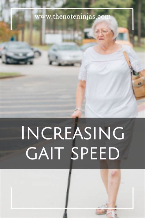 Increasing Gait Speed | Physical therapy exercises, Therapy activities ...