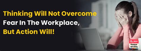 Tips to Overcome Fear at the Workplace | Nithra Jobs