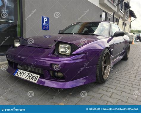 Nissan 180sx editorial photo. Image of 240sx, 200sx - 122605496