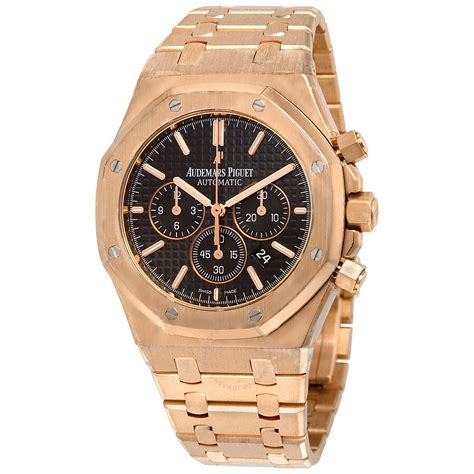 Audemars Piguet Royal Oak Chronograph Black Dial Men's Watch ...