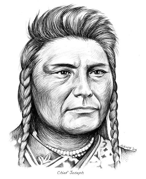 Chief Joseph by Greg Joens | Chief joseph, Joseph, Chief