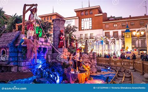 Christmas Fair in Torrejon De Ardoz Near Madrid, Spain Editorial Stock ...