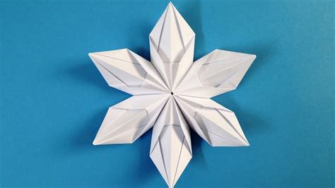 How To Make Origami Snowflake - Origami