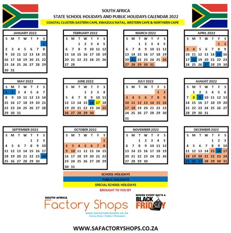 2023 Calendar South Africa With School Terms - Time and Date Calendar 2023 Canada