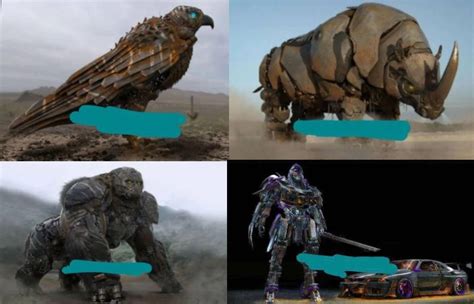 Rise of the beasts concept art | Transformers | Know Your Meme