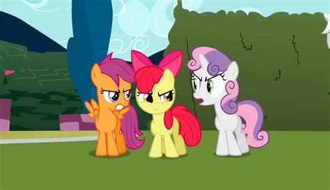 #1587499 - safe, screencap, apple bloom, scootaloo, sweetie belle, earth pony, pegasus, pony ...