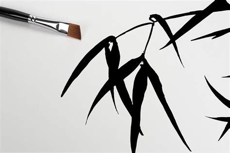 Bamboo - ink painting on Behance