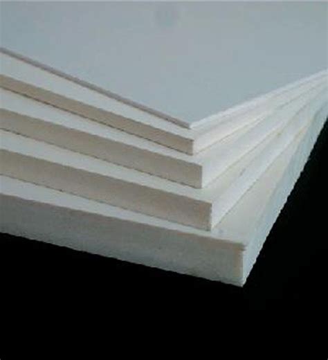 Celuka Large 4 X 8 PVC Plastic Sheet White Smooth Surface For Printing