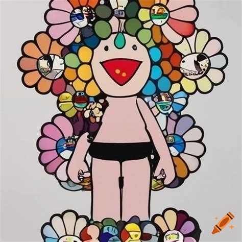 Takashi murakami's tank girl artwork on Craiyon