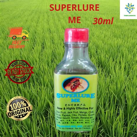 30ml Lalat Buah Fruit Fly Attractant Lure Perangkap Racun Pemikat Lalat Buah SUPERLURE ME ...