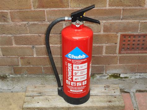 Red Chubb Fire extinguisher, 6Kg powder | in Blacon, Cheshire | Gumtree