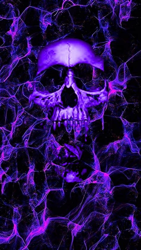 Share 82+ purple skeleton aesthetic wallpaper best - in.coedo.com.vn