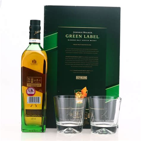 Johnnie Walker Green Label 15 Year Old 200th Anniversary Edition Gift ...