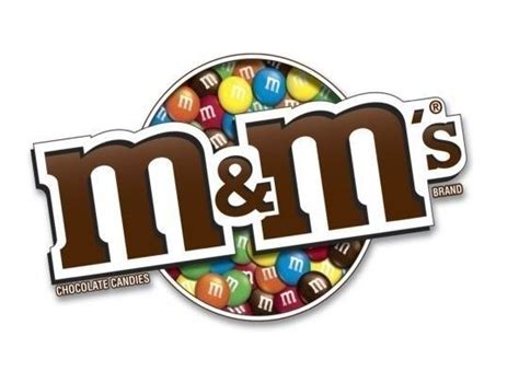 m & m's chocolate candy logo