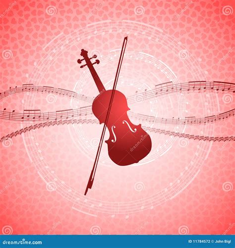 Romantic Music Background Stock Photography - Image: 11784572