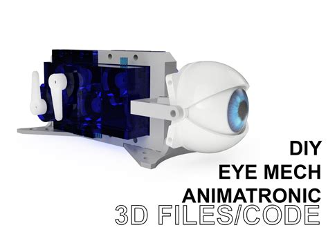 DIY Animatronic Eye Mechanism Print It Yourself - Etsy Australia