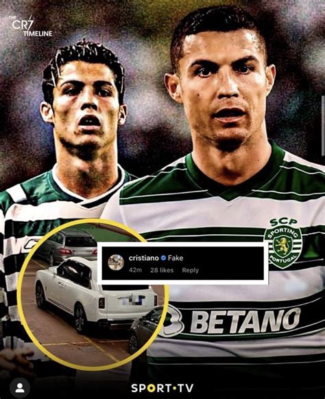 The CR7 Timeline. on Twitter: "Cristiano denies transfers rumors to Sporting on IG. https://t.co ...