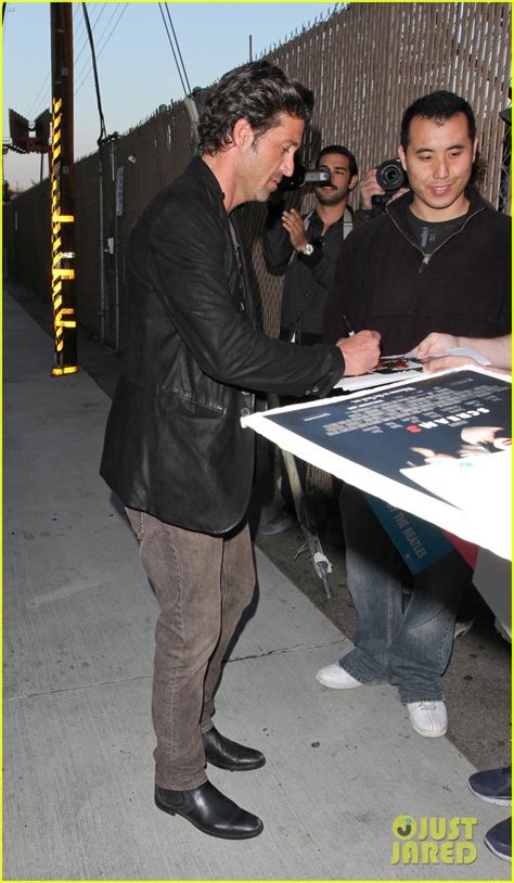 Photo: elizabeth moss patrick dempsey jimmy kimmel live guests 08 | Photo 2843694 | Just Jared ...