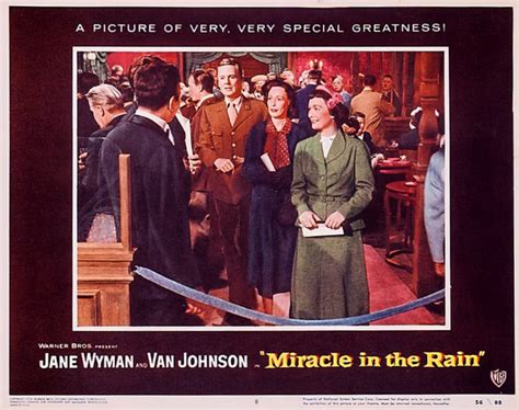 About Miracle in the Rain, the classic movie with Van Johnson and Jane Wyman (1956) - Click ...