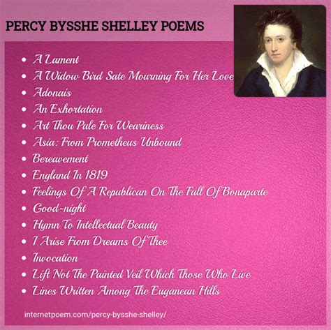 Biography of Percy Bysshe Shelley